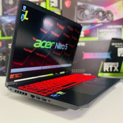 Brand new  Acer Nitro 5 Gaming laptop Core i5-11th 16GB Ram Nvidia RTX 3050 ti Graphics Warranty Included   