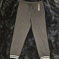 Black Melrose Joggers - Large
