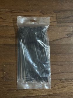 Black zip ties