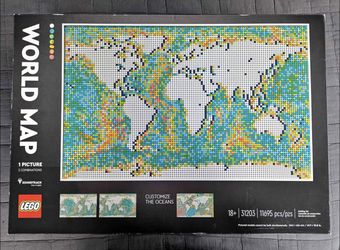 Lego 31203 World Map NIB