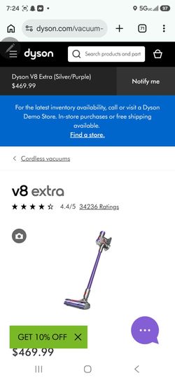 DYSON V8 EXTRA