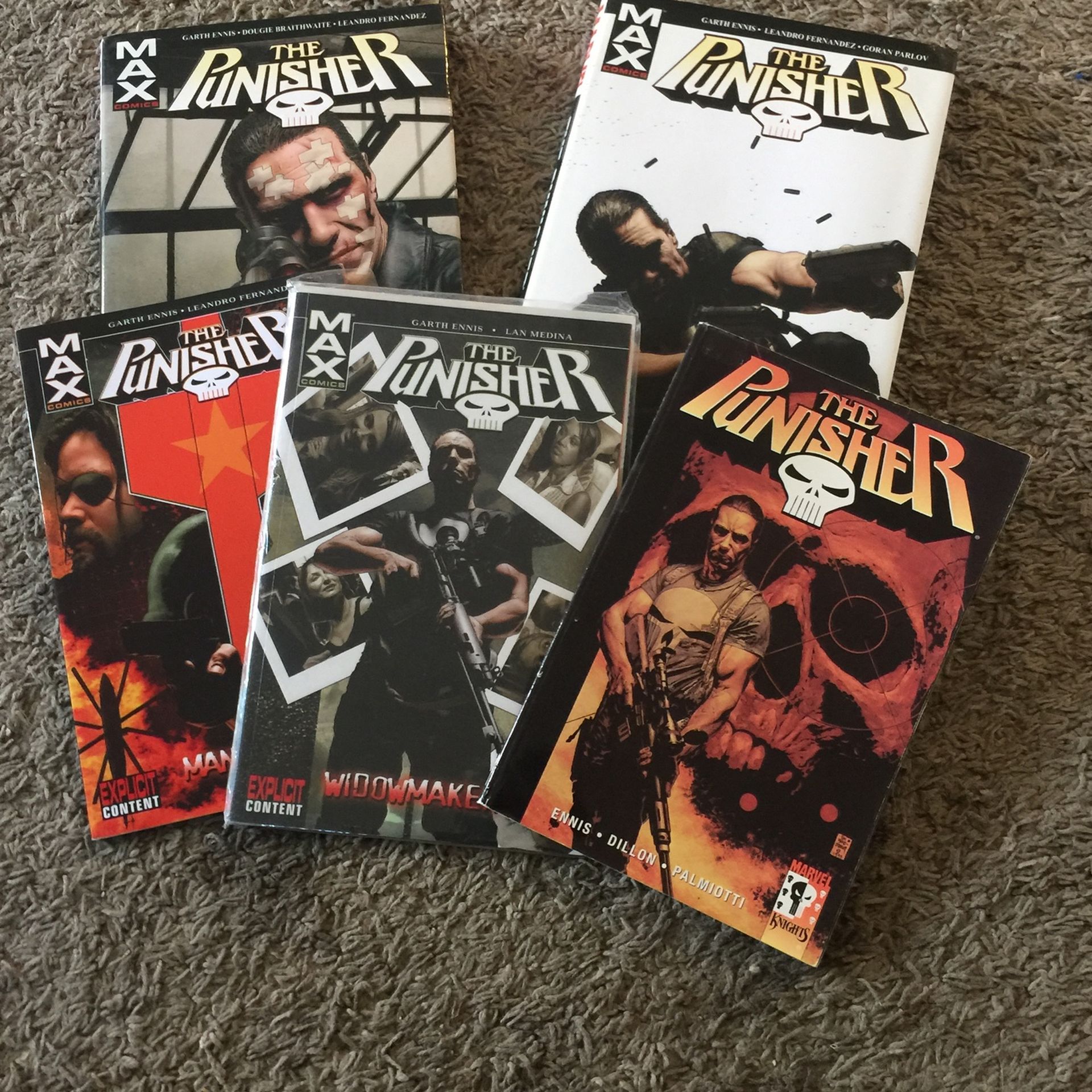 Punisher Max Comics
