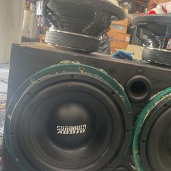10” Sundown Audio Subs 
