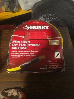 Husky lay flat air hose