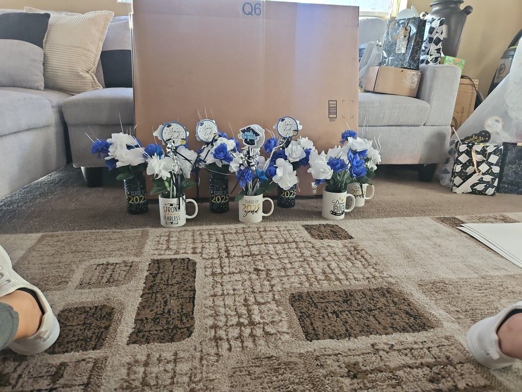 Graduation Table Centerpieces