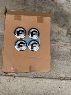 4 Forgiato STANDARD CAPS (not the floating caps)