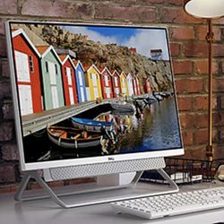 Inspiron 27 7000 Silver All-In-One with Arch Stand