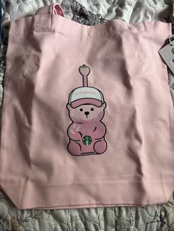 Starbucks Bearista Pink Tote