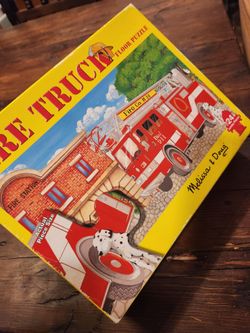 Melissa & Doug Fire Truck Floor Puzzle 24 Pieces