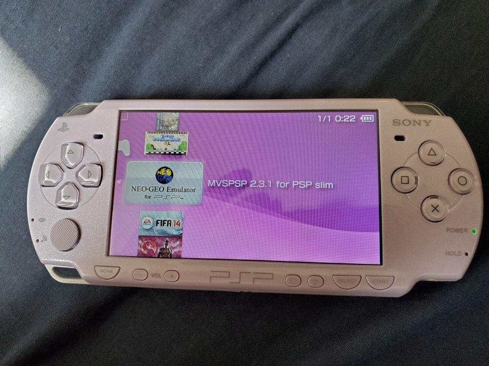 2001 * PINK * - SLIM * - PSP - WITH 5,000 GAMES !!!