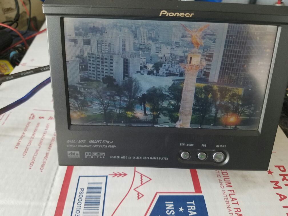 Pioneer avh-p5700dvd dvd player, auxiliary