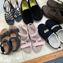 Sandals, Slippers, Shoes