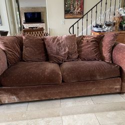 Velvet Couch