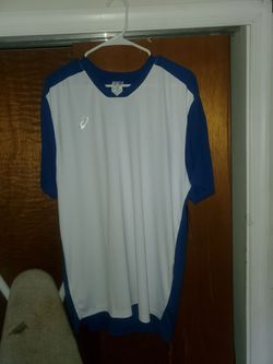 BRAND NEW MENS SIZE XL ASICS SHORT SLEEVE SPORT SHIRT