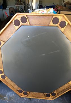 Octagon Poker Table