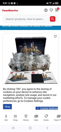 Harry Potter lego.