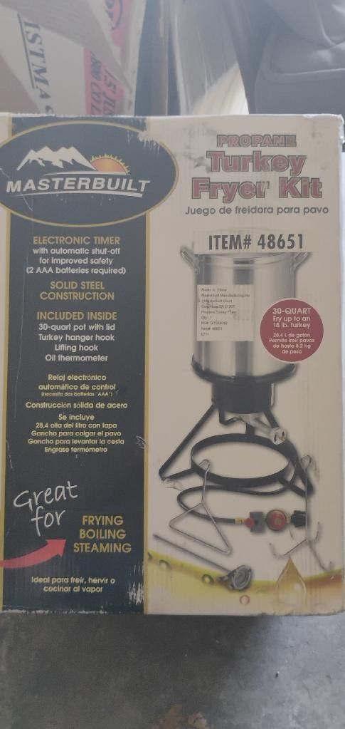 turkey fryer kit