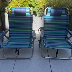 Set of 2 Tommy Bahama Beach Chairs – Comfortable & Lightweight