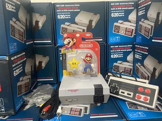 Retro Console 620 Classic Video Game System Mini-Nintendo Mario Bros 2 Controls
