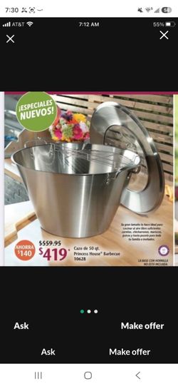 Cazo  para carnitas  de princess house