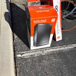 JBL EON 612 Speakers With Stand