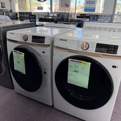 Samsung Front Load Washer Dryer Set New Open Box