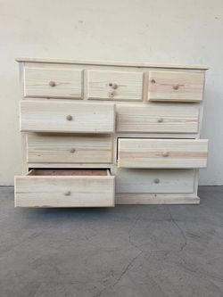 9 Drawer natural Pine color
