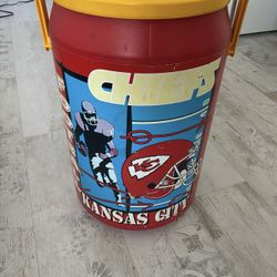 1997 KOOLER KRAFT Kansas City Chiefs Cooler