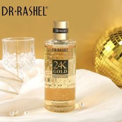 DR.RASHEL 24K Gold Facial Essence Toner Shrink Pores Moisturizing Anti Aging