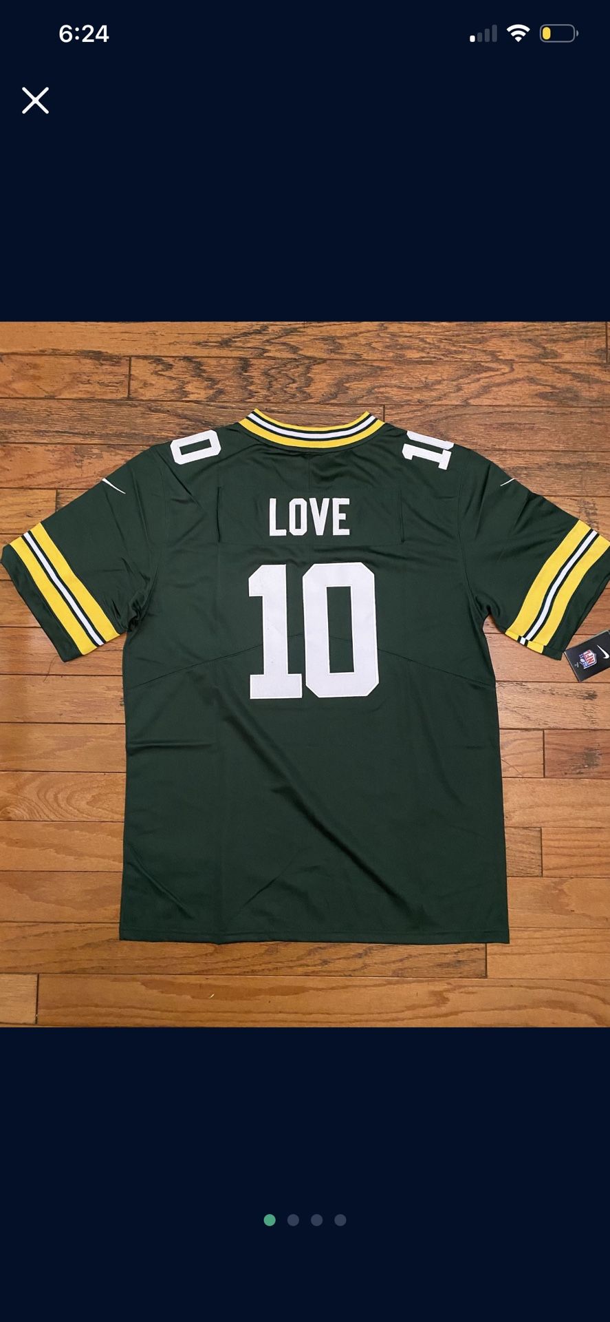 Green Jordan Love Green Bay Packers Stitched Jersey