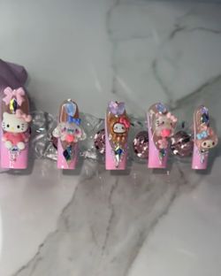Acrylic HK Curve Press-On Nails