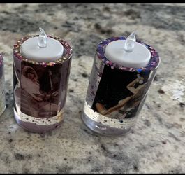 Resin Taylor Swift Tealight candle Holder $20 Each
