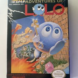 Nintendo NES Adventures Of LOLO