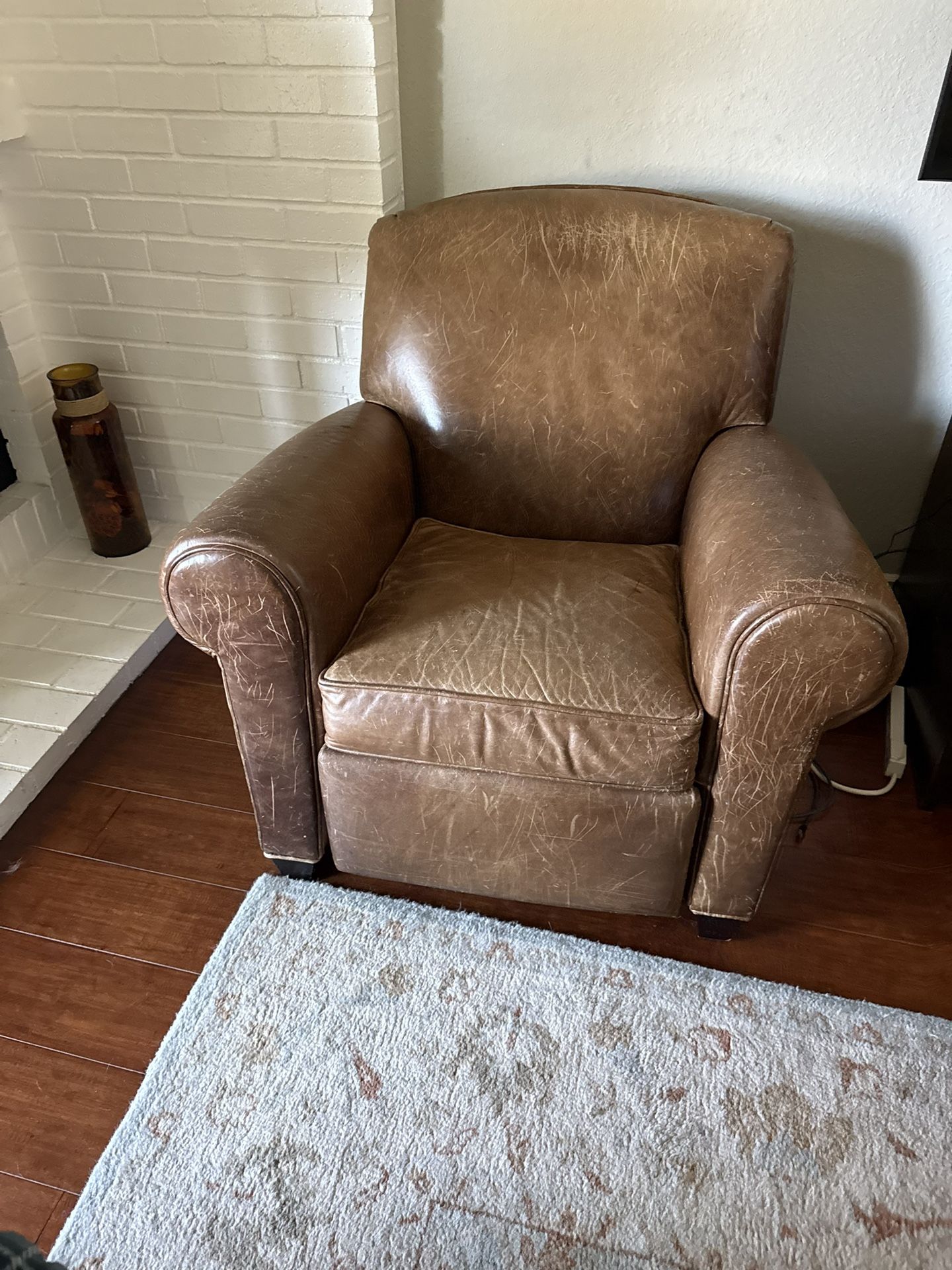 Free Leather Recliner