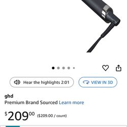 ghd Rise Volumizing Hot Hair Brush - Professional 1.25” Hot Brush for Dry Hair with Maximum Root Lift, 2x Volume, 365ºF Safe Styling Temperature Techn