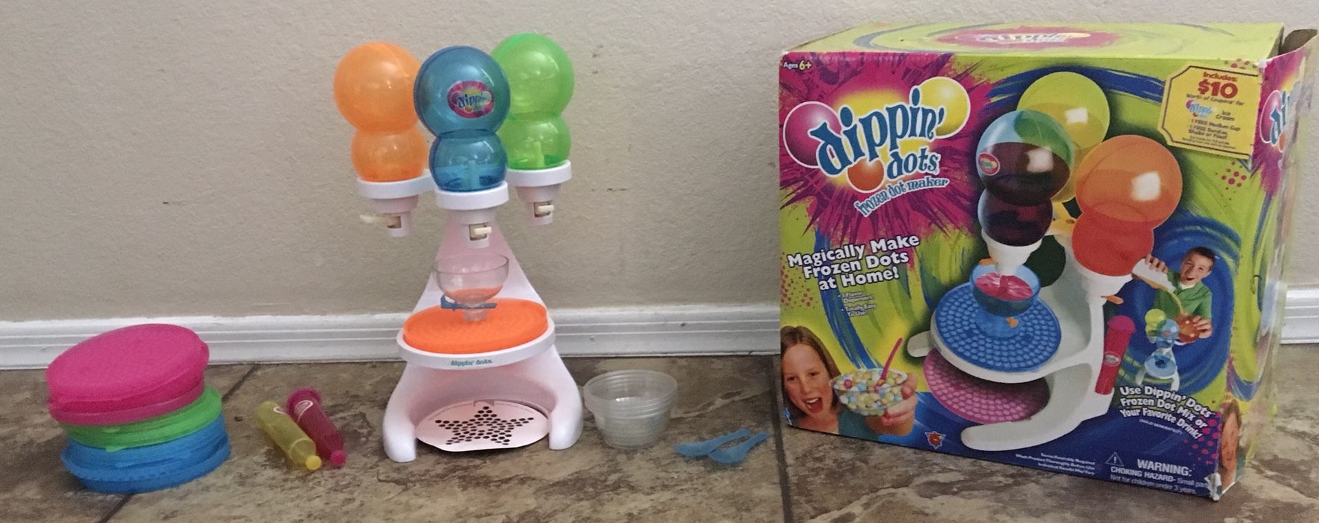 Dippin' Dots Frozen Dot Maker from Big Time Toys 