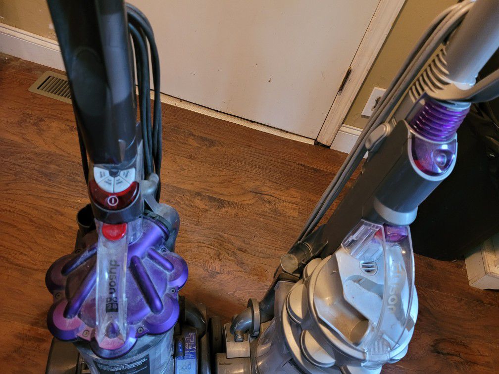 Two Dyson Vacuums 