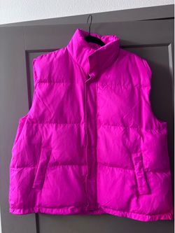Pink Puffer Vest