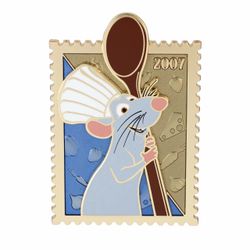 Disney Royal Stamp Ratatouille Remy Collectible Pin IN HAND