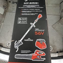 🔥 ECHO 56V Cordless Trimmer + Blower Combo (NEW) 