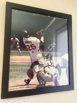 Barry bonds signed 20x24 !!! JSA