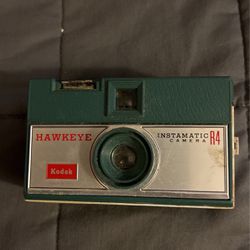 Kodak Instamatic Film Camera Hawkeye *rare color*