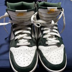 Green High Top Nikes