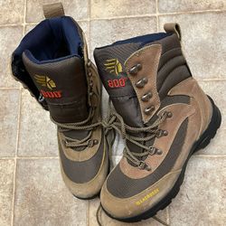 LaCrosse Womens Clear Shot 8in 800G Brown Leather Hunting Boots 7- NWOB