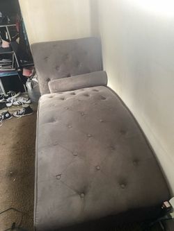 Chaise Lounge Chair Gray