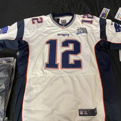 Patriots Brady Super Bowl Jersey