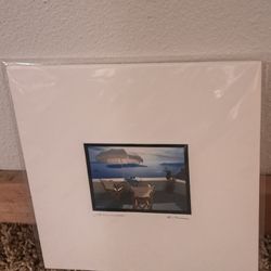 Greece Santorini Oia signed 