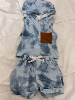 Babyboys set tye dye new