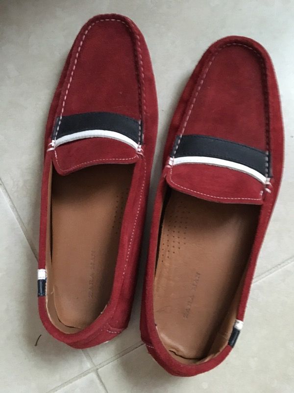 Red Zara's Original Loafers for Men