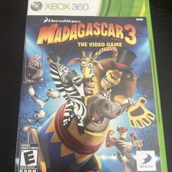 Madagascar 3: The Video Game (Microsoft Xbox 360, 2012) 